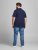Jack & Jones Jersey Polo Navy - Polo-shirts für herren - Polo-Shirts für Herren in großen Größen