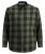 Jack & Jones Gingham L/S Shirt Dusty Olive - Herrenhemden - Herrenhemden in großen Größen