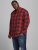 Jack & Jones Gingham Shirt L/S Brick Red - Herrenhemden - Herrenhemden in großen Größen