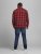 Jack & Jones Gingham Shirt L/S Brick Red - Herrenhemden - Herrenhemden in großen Größen