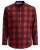 Jack & Jones Gingham Shirt L/S Brick Red - Herrenhemden - Herrenhemden in großen Größen