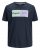 Jack & Jones Joshua T-shirt Navy - Herren-T-Shirts - Herren-T-Shirts in großen Größen