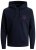 Jack & Jones JJESHARK SWEAT Hoodie Navy - Herren-sweater und -hoodies - Herren-Sweater und -Hoodies in großen Größen
