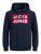 Jack & Jones JJECORP Hoodie Navy - Herren-sweater und -hoodies - Herren-Sweater und -Hoodies in großen Größen