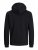 Jack & Jones JCOBERG SWEAT ZIP Hoodie Black - Herren-sweater und -hoodies - Herren-Sweater und -Hoodies in großen Größen