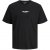 Jack & Jones Miko Crew Neck T-Shirt Black - Herren-T-Shirts - Herren-T-Shirts in großen Größen