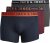 Jack & Jones LICHFIELD Trunks 3-Pack Burgundy - Herrenunterwäsche & bademode - Herrenunterwäsche & Bademode in großen Größen