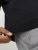 Jack & Jones BASIC Knitted Sweater Black - Herren-sweater und -hoodies - Herren-Sweater und -Hoodies in großen Größen