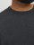 Jack & Jones BASIC Knitted Sweater Dark Grey Melange - Herren-sweater und -hoodies - Herren-Sweater und -Hoodies in großen Größen