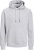 Jack & Jones BRADLEY Hoodie Light Grey Melange - Herren-sweater und -hoodies - Herren-Sweater und -Hoodies in großen Größen