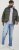 Jack & Jones BRADLEY Hoodie Light Grey Melange - Herren-sweater und -hoodies - Herren-Sweater und -Hoodies in großen Größen