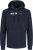 Jack & Jones CORP LOGO PLAY 5 Print Hoodie Navy Blazer - Herren-sweater und -hoodies - Herren-Sweater und -Hoodies in großen Größen