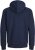 Jack & Jones BRADLEY Zip Hoodie Navy Blazer - Herren-sweater und -hoodies - Herren-Sweater und -Hoodies in großen Größen