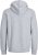 Jack & Jones BRADLEY Zip Hoodie Light Grey Melange - Herren-sweater und -hoodies - Herren-Sweater und -Hoodies in großen Größen