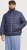 Jack & Jones SPRINT True Red Stitches Quilted Collar Jacket Navy Blazer - Herren jacken - Herren Jacken in großen Größen