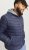 Jack & Jones SPRINT True Red Stitches Quilted Collar Jacket Navy Blazer - Herren jacken - Herren Jacken in großen Größen