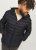 Jack & Jones SPRINT Quilted Hooded Jacket Black - Herren jacken - Herren Jacken in großen Größen
