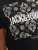Jack & Jones JJPAISLEY T-Shirt Black - Herren-T-Shirts - Herren-T-Shirts in großen Größen