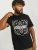 Jack & Jones JJPAISLEY T-Shirt Black - Herren-T-Shirts - Herren-T-Shirts in großen Größen
