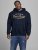 Jack & Jones Elogo Sweat Hood Navy Blazer - Herren-sweater und -hoodies - Herren-Sweater und -Hoodies in großen Größen