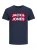 Jack & Jones JJECORP Logo Play T-Shirt Navy - Herren-T-Shirts in großen Größen - Herren-T-Shirts in großen Größen