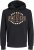 Jack & Jones 2 COL LOGO Hoodie Black - Herren-sweater und -hoodies - Herren-Sweater und -Hoodies in großen Größen