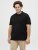 Jack & Jones AUSTIN CLASSIC Polo Black - Polo-shirts für herren - Polo-Shirts für Herren in großen Größen