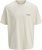 Jack & Jones Lington Crew Neck T-Shirt White - Herren-T-Shirts - Herren-T-Shirts in großen Größen