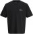 Jack & Jones Lington Crew Neck T-Shirt Black - Herren-T-Shirts - Herren-T-Shirts in großen Größen