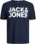 Jack & Jones CORP Logo T-Shirt Navy Blazer - Herren-T-Shirts - Herren-T-Shirts in großen Größen