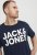 Jack & Jones CORP Logo T-Shirt Navy Blazer - Herren-T-Shirts - Herren-T-Shirts in großen Größen