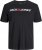 Jack & Jones Corp Logo Crew Neck T-Shirt Black - Herren-T-Shirts - Herren-T-Shirts in großen Größen