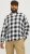 Jack & Jones Gingham L/S Shirt Whisper White - Herrenhemden - Herrenhemden in großen Größen
