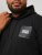 Jack & Jones JJLOCK SWEAT HOOD Black - Herren-sweater und -hoodies - Herren-Sweater und -Hoodies in großen Größen