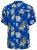 Jack & Jones JORLUKE FLORES Resort Shirt Nautical Blue - Herrenhemden - Herrenhemden in großen Größen