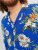Jack & Jones JORLUKE FLORES Resort Shirt Nautical Blue - Herrenhemden - Herrenhemden in großen Größen