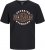 Jack & Jones LOGO O-Neck T-Shirt Black - Herren-T-Shirts - Herren-T-Shirts in großen Größen