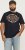 Jack & Jones LOGO O-Neck T-Shirt Black - Herren-T-Shirts - Herren-T-Shirts in großen Größen