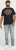 Jack & Jones LOGO O-Neck T-Shirt Black - Herren-T-Shirts - Herren-T-Shirts in großen Größen
