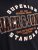 Jack & Jones LOGO O-Neck T-Shirt Black - Herren-T-Shirts - Herren-T-Shirts in großen Größen