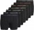 Jack & Jones BASIC Trunks 7-Pack Black - Herrenunterwäsche & bademode - Herrenunterwäsche & Bademode in großen Größen