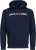 Jack & Jones CORP OLD LOGO REG FIT Hoodie Navy Blazer - Herren-sweater und -hoodies - Herren-Sweater und -Hoodies in großen Größen