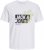  Jack & Jones Jaxon Crew Neck T-Shirt White - Herren-T-Shirts - Herren-T-Shirts in großen Größen