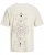 Jack & Jones Jackie Crew Neck T-Shirt Moonbeam - Herren-T-Shirts - Herren-T-Shirts in großen Größen