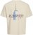 Jack & Jones Boston Photo Crew Neck T-Shirt Antique White - Herren-T-Shirts - Herren-T-Shirts in großen Größen