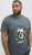 Jack & Jones Anatomy Skull Crew Neck T-Shirt Grey - Herren-T-Shirts - Herren-T-Shirts in großen Größen