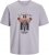 Jack & Jones Anatomy Skull Crew Neck T-Shirt Violet - Herren-T-Shirts - Herren-T-Shirts in großen Größen