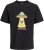 Jack & Jones Anatomy Skull Crew Neck T-Shirt Black - Herren-T-Shirts - Herren-T-Shirts in großen Größen