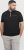 Jack & Jones Fusion Pique Zipper Polo Black - Polo-shirts für herren - Polo-Shirts für Herren in großen Größen
