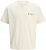 Jack & Jones Snake Crew Neck T-Shirt Antique White - Herren-T-Shirts - Herren-T-Shirts in großen Größen